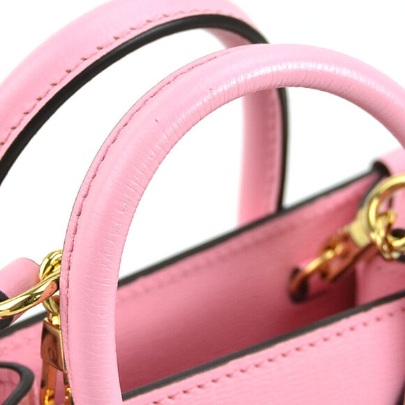 Auth Gucci Shoulder Bag Handbag Pink #160534G86B - Picture 12 of 15